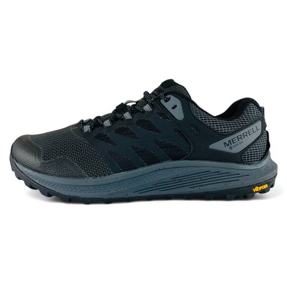 Merrell Nova 3 Gore-Tex Black Mens Waterproof Wide Trail Running Shoes J067581WZ